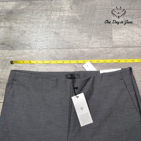 Ann Taylor High Rise The Ankle Pants Size 14 - Picture 3 of 6
